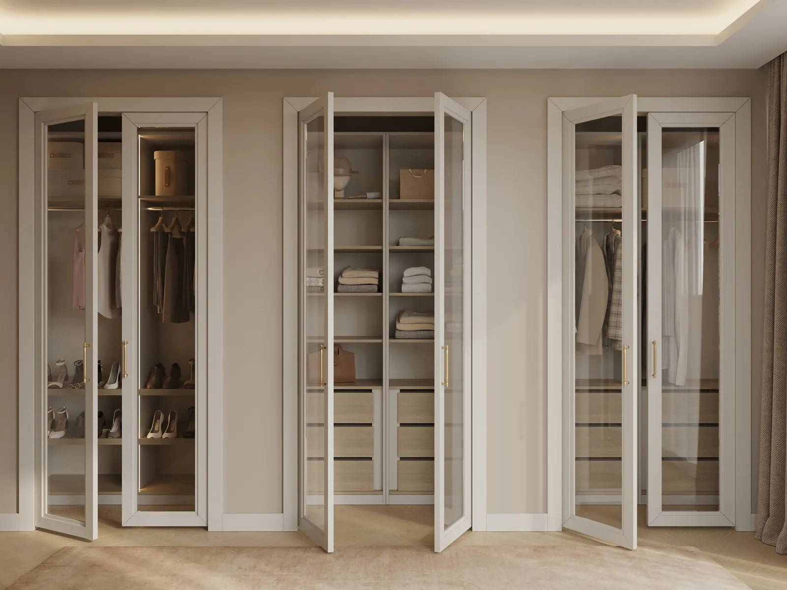 Reach-In Closets